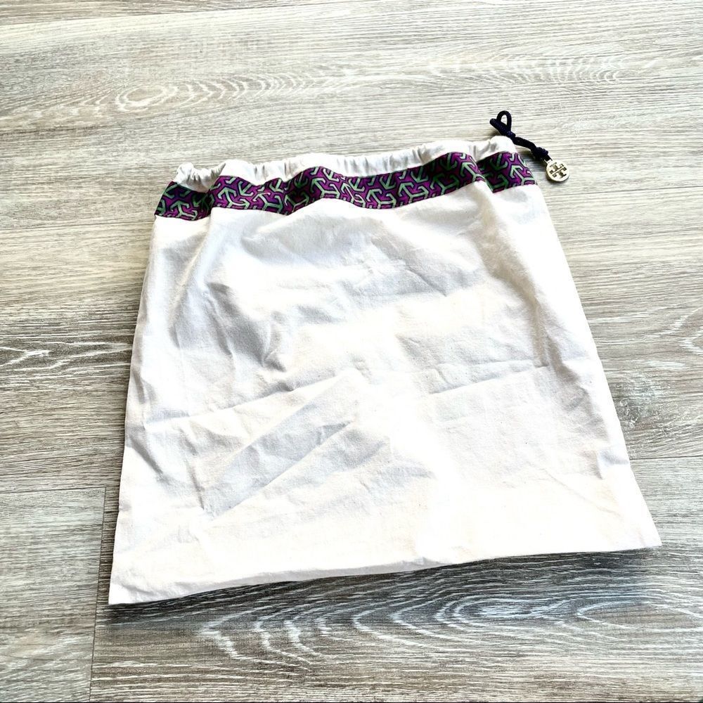 Tory Burch white dust bag